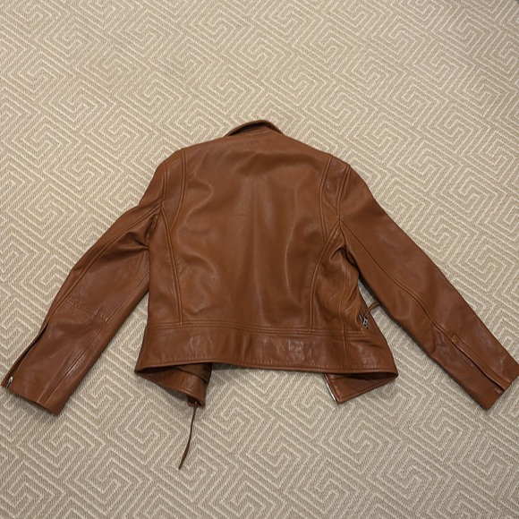 Mango Leather Moto Jacket - Picture 8 of 8